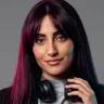 Leila Haddad, the generated character who presents The Rail