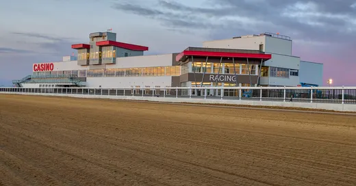 Century Mile Racetrack & Casino in Leduc County, seen from outside