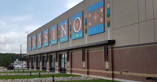 River Cree Resort & Casino in Enoch, seen from outside